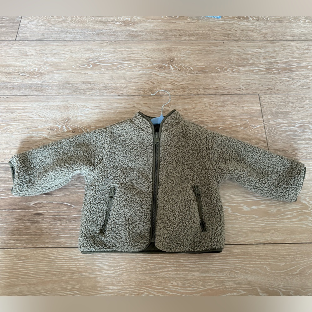 Quincy Mae Kids Jacket in Olive
